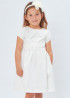 Vestido Jacquard Ivory