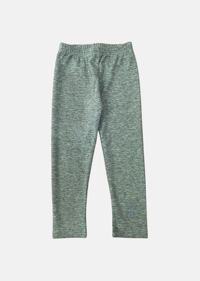 Legging  jacquard pima melange
