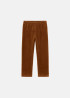 Legging de terciopelo canela