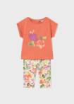 Conjunto de bebé niña leggings floreado