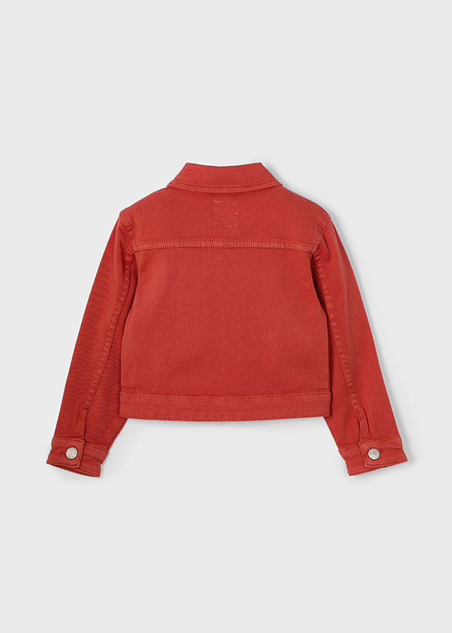 Casaca de niña denim paprika | Mayoral