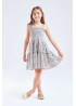Vestido corpiño elasticado de niña | Sètelle
