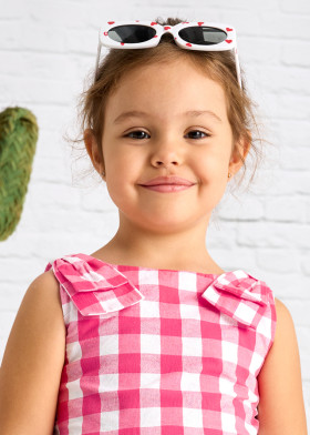 Blusa de niña peplum vichi | Mayoral