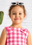 Blusa de niña peplum vichi
