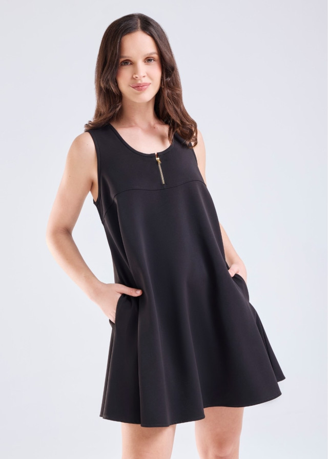 Vestido mujer negro | Sètelle