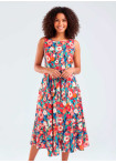 Vestido floreado mujer