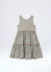 Vestido liberty floreado para niñas