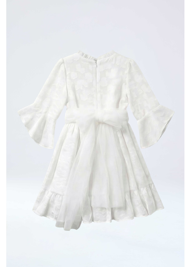 Vestido gasa primera comunión para niña