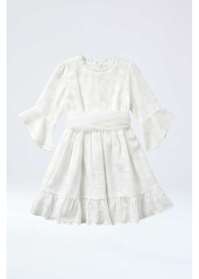 Vestido gasa primera comunión para niña