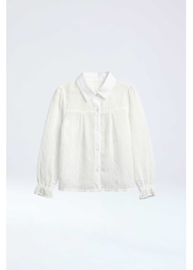 Blusa perla manga larga niñas