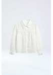 Blusa perla manga larga niñas