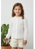 Blusa bordado mariposas para niña