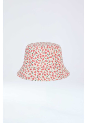 Gorro reversible para niña de algodón