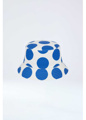 Gorro Reversible de Lunares Niñas