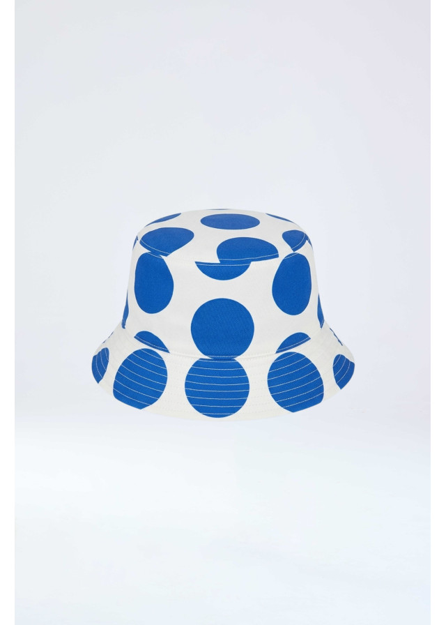 Gorro Reversible de Lunares Niñas